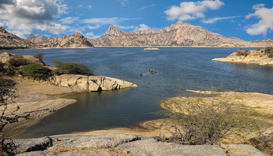 Jawai Dam view